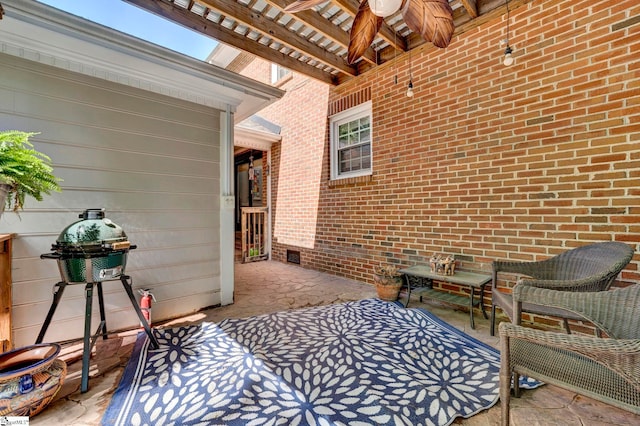 view of patio