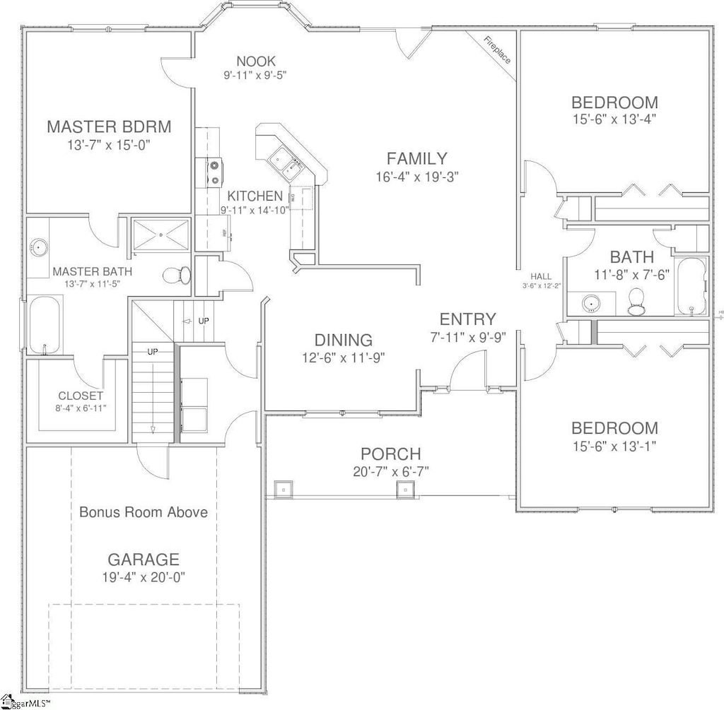 6 Rindge Rd, Piedmont, SC 29673 - plan