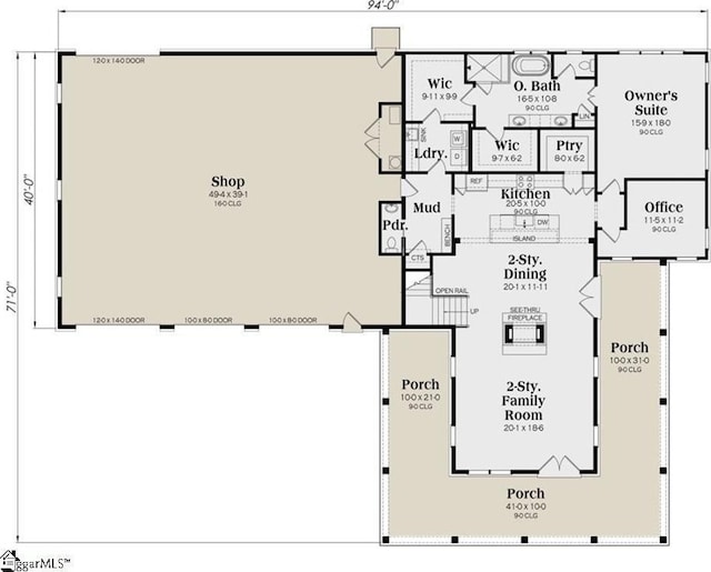 view of layout
