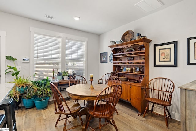 17 Starlake Rd, Simpsonville, SC 29681 - dining room featuring visible vents and wood finished floors