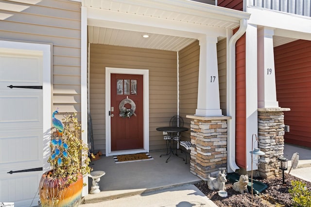 17 Starlake Rd, Simpsonville, SC 29681 - property entrance featuring covered porch