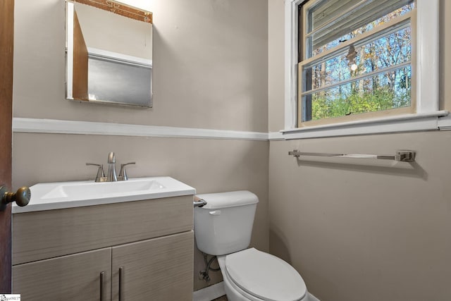 1020 Woodburn Rd, Spartanburg, SC 29302 - half bath with toilet and vanity