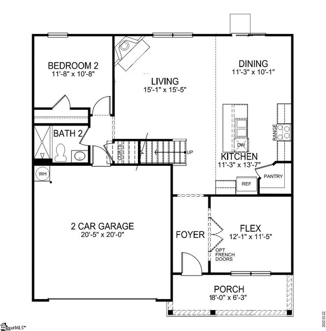 154 Fancy Trl, Anderson, SC 29621 - floor plan