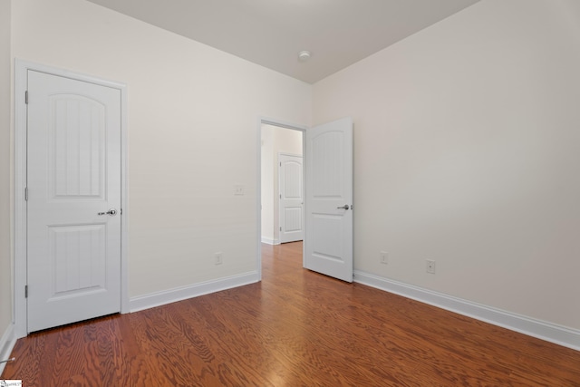 110 Airdale Ln, Simpsonville, SC 29680 - unfurnished bedroom featuring baseboards and wood finished floors