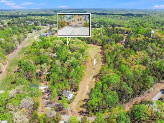 320 Nicklaus Rd, Westminster, SC 29693 - drone / aerial view featuring a view of trees