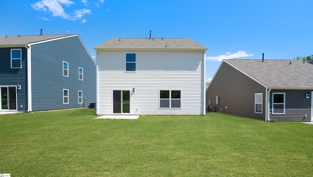 634 Evaleigh St, Woodruff, SC 29388 - rear view of house featuring a yard