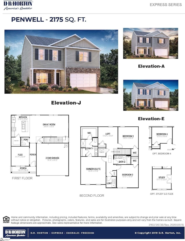 8 Kernow Ln Lot 0077, Piedmont, SC 29673 - plan