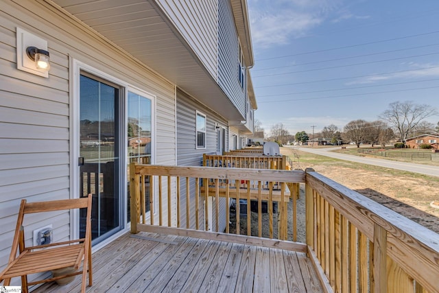 view of deck