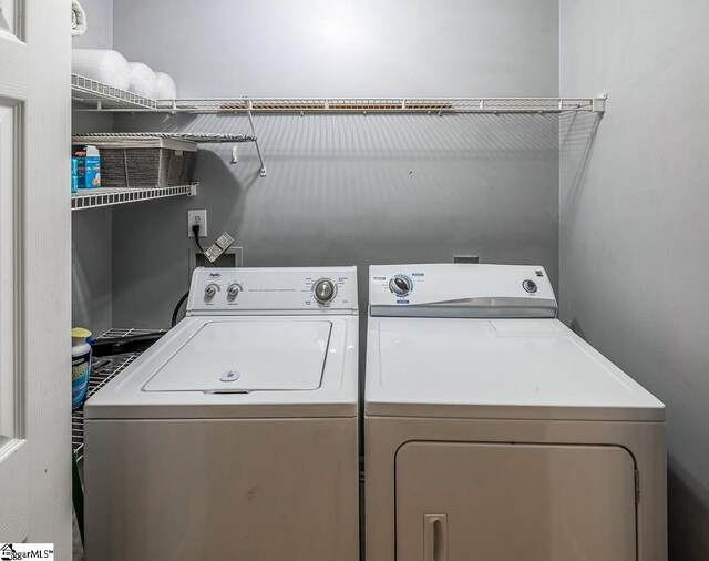350 Hamilton Pkwy, Easley, SC 29642 - laundry area with laundry area and separate washer and dryer