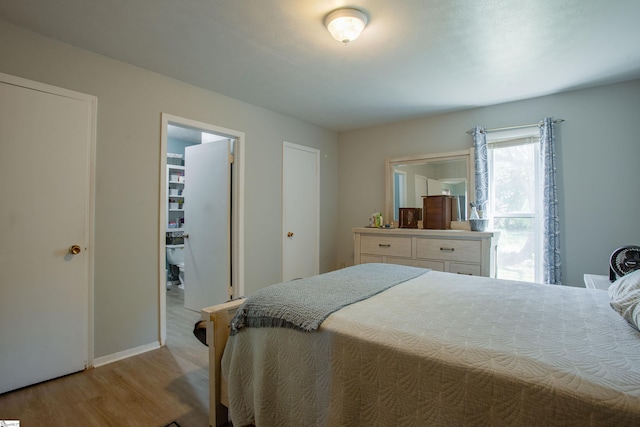4041 N 101st Hwy, Greer, SC 29651 - bedroom featuring light wood-style floors and baseboards