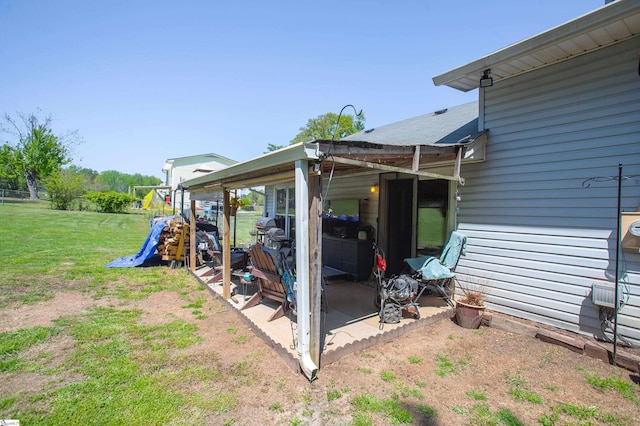 4041 N 101st Hwy, Greer, SC 29651 - view of patio / terrace with a carport
