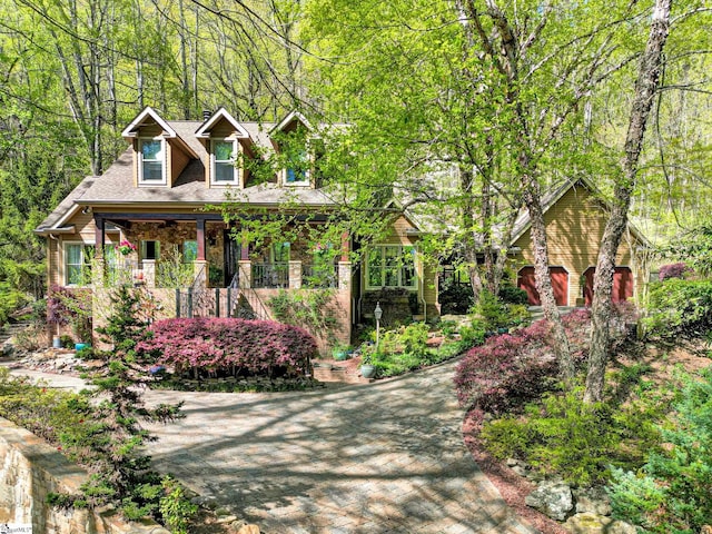 3 High Rock Ridge Dr, Landrum, SC 29356 - view of craftsman-style house