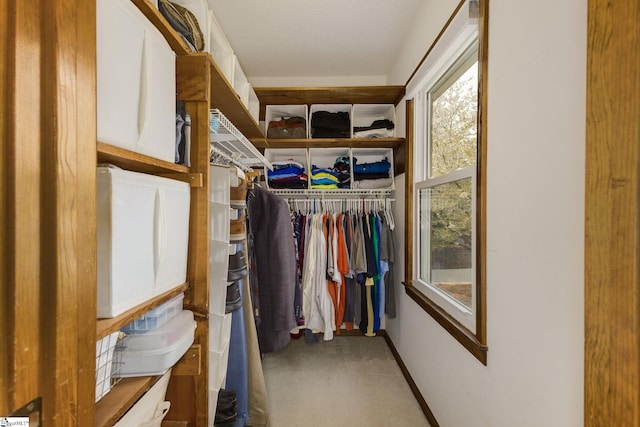 view of spacious closet