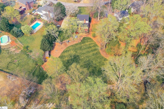 drone / aerial view