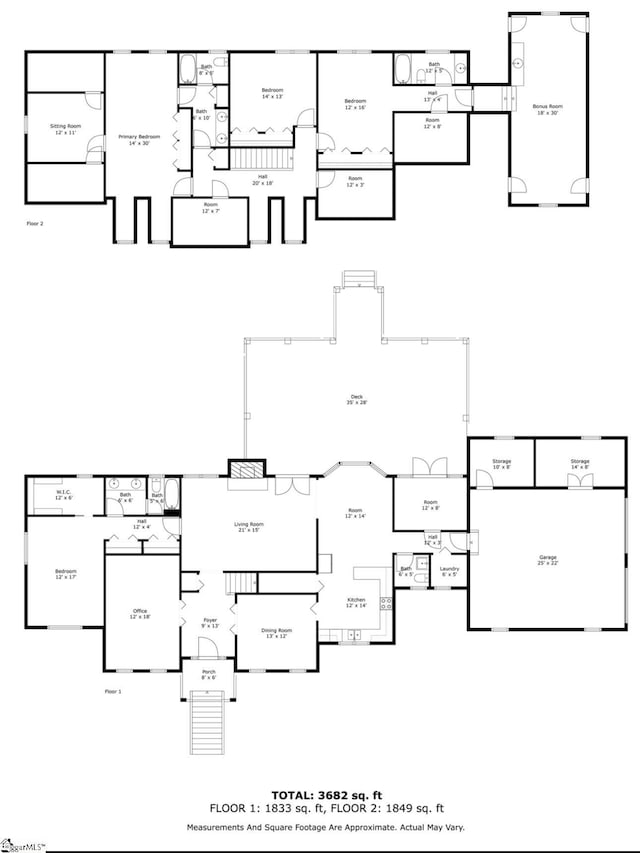 565 Meece Bridge Rd, Taylors, SC 29687 - plan