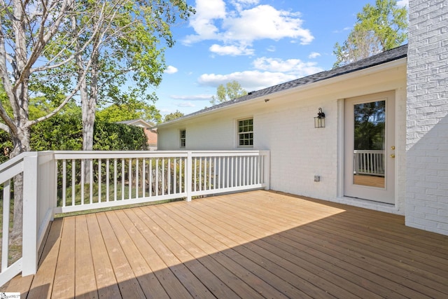 view of deck