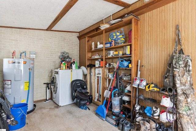 525 Firetower Rd, Williamston, SC 29697 - storage with washer / clothes dryer and water heater