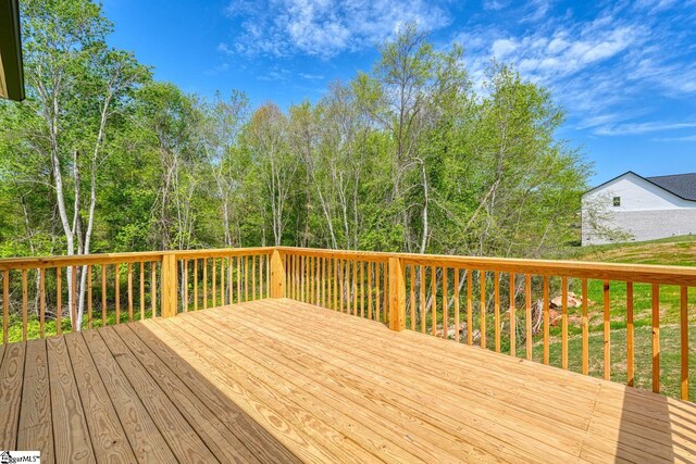 view of deck