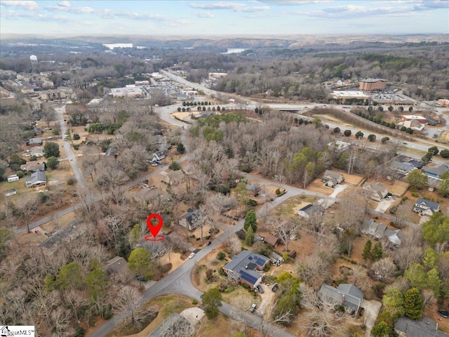 aerial view