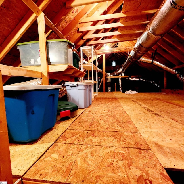 670 Secretariat Dr, Boiling Springs, SC 29316 - view of unfinished attic