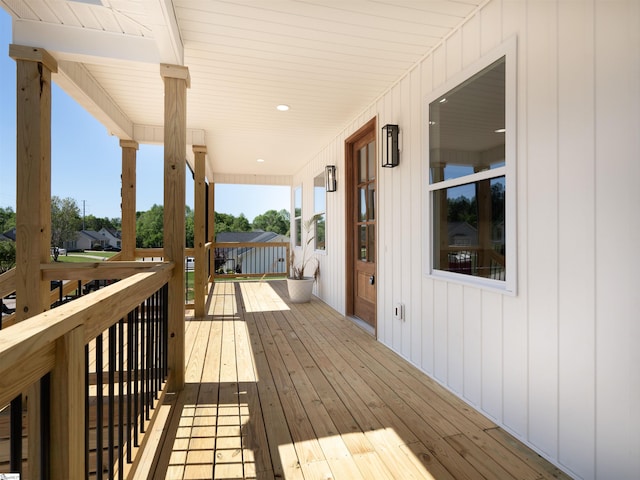 242 Queensbury Way, Spartanburg, SC 29302 - view of wooden deck