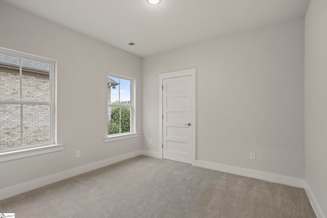 47 Park Vista Way, Greenville, SC 29617 - carpeted spare room featuring baseboards and visible vents