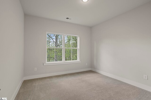 47 Park Vista Way, Greenville, SC 29617 - carpeted spare room featuring visible vents and baseboards
