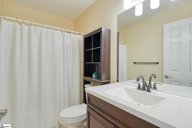 611 Grover Dr, Lyman, SC 29365 - full bathroom with vanity and toilet