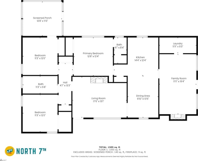 4150 Sandy Flat Rd, Taylors, SC 29687 - floor plan