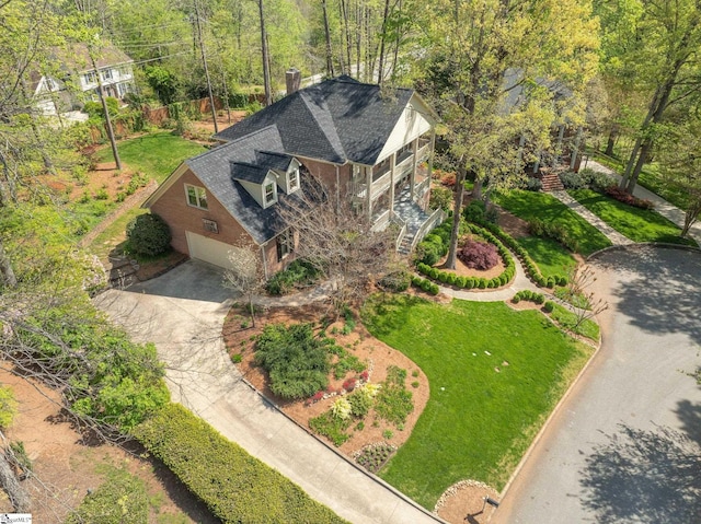 aerial view