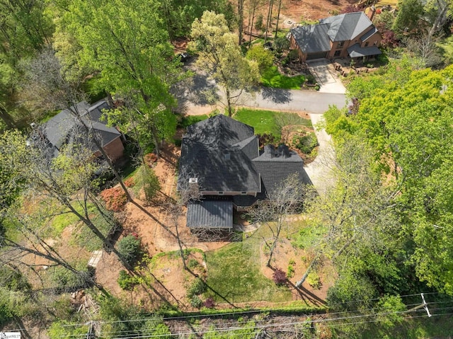 drone / aerial view