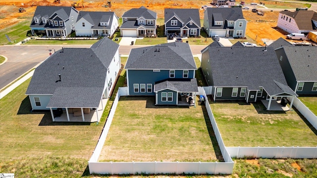 102 Moorish Cir, Simpsonville, SC 29681 - birds eye view of property featuring a residential view