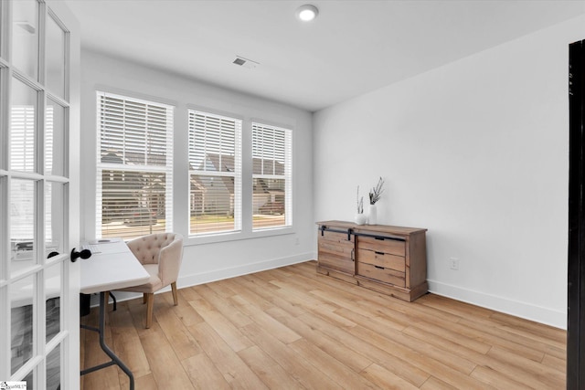 102 Moorish Cir, Simpsonville, SC 29681 - sitting room with baseboards and light wood finished floors