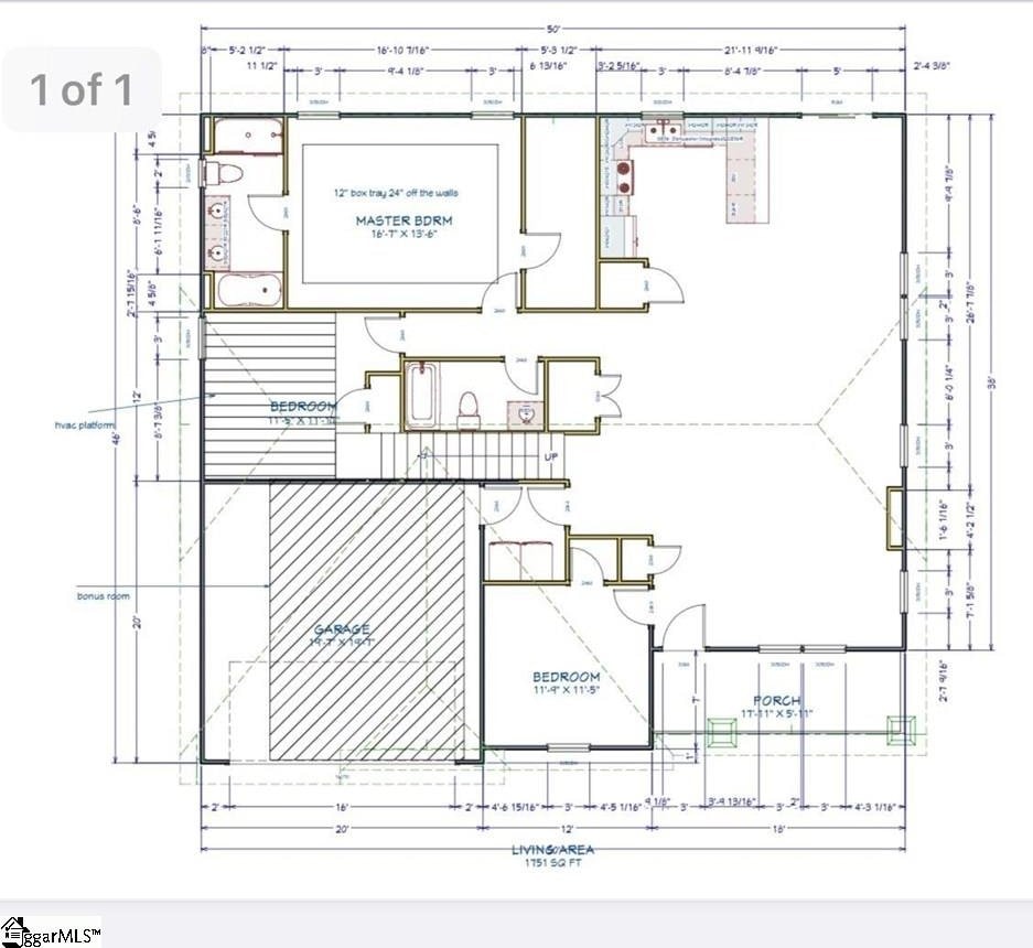 317 Narrow Bridge Rd, Chesnee, SC 29323 - view of layout