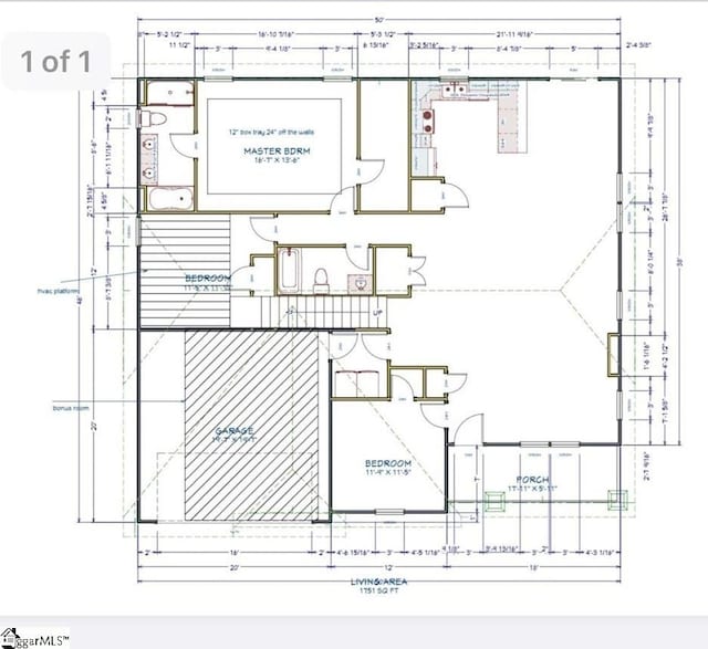 317 Narrow Bridge Rd, Chesnee, SC 29323 - view of layout