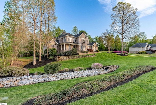 127 Warren Dr, Easley, SC 29640 - exterior space with a yard