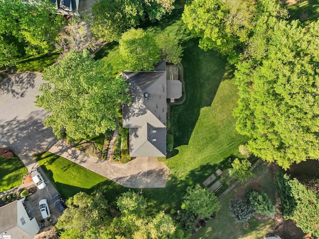 drone / aerial view