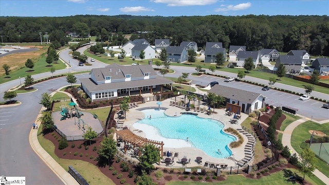 2 Yakama Way, Greenville, SC 29607 - birds eye view of property featuring a view of trees