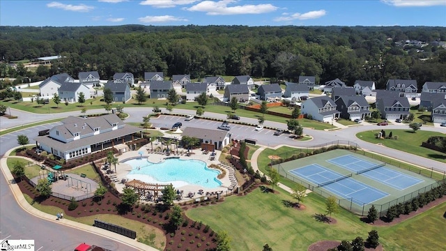 2 Yakama Way, Greenville, SC 29607 - bird's eye view with a residential view and a view of trees