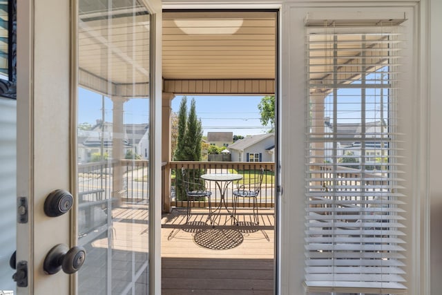 504 Anderson St, Greenville, SC 29601 - view of doorway to outside