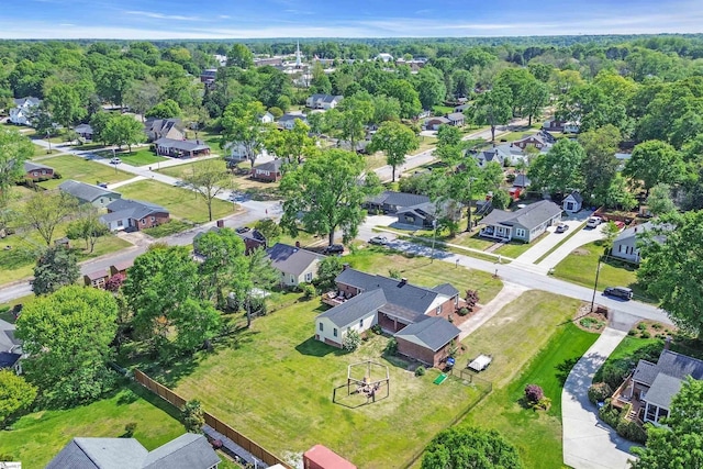 204 Thackston St, Fountain Inn, SC 29644 - drone / aerial view featuring a residential view