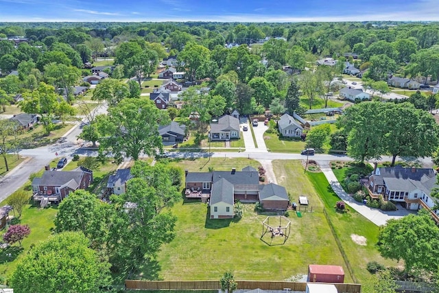 204 Thackston St, Fountain Inn, SC 29644 - drone / aerial view with a residential view