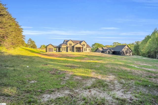 545 E Airport Rd, Greer, SC 29651 - view of front of property featuring a front lawn
