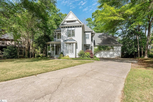 8 Atchison Way, Simpsonville, SC 29680 - view of front of home with a garage and a front yard