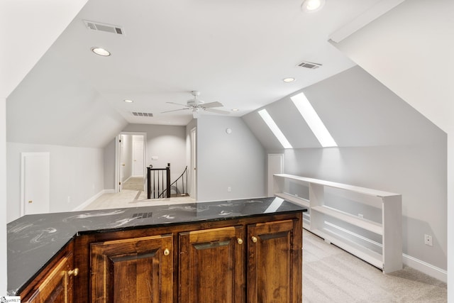 8 Atchison Way, Simpsonville, SC 29680 - bonus room featuring vaulted ceiling, visible vents, and light colored carpet