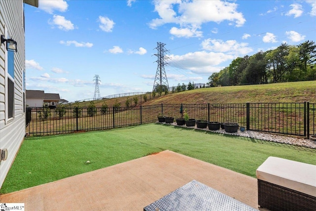 633 Morning Meadows Dr, Inman, SC 29349 - view of yard featuring a patio area and a fenced backyard