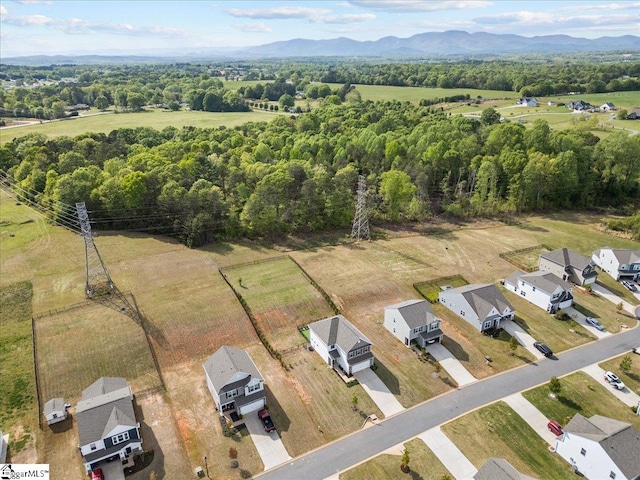633 Morning Meadows Dr, Inman, SC 29349 - birds eye view of property featuring a mountain view