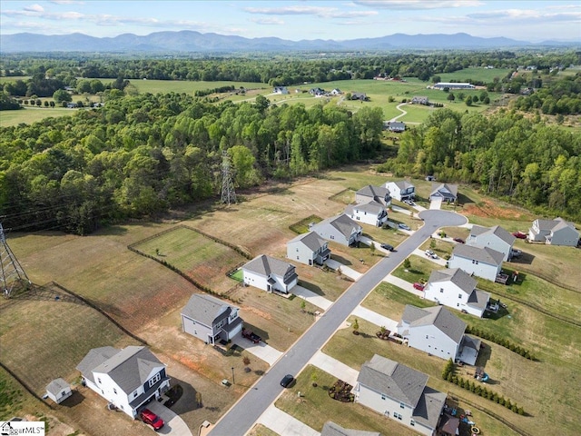 633 Morning Meadows Dr, Inman, SC 29349 - drone / aerial view featuring a mountain view