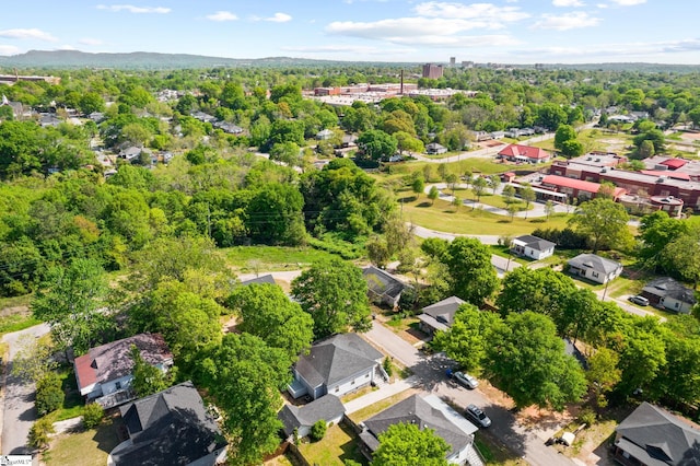 bird's eye view featuring a residential view