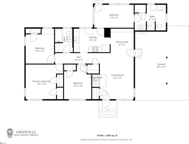 210 Keith Dr, Greenville, SC 29607 - view of layout